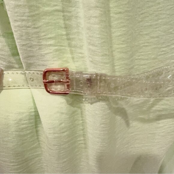 NWT BCBGeneration Melon Green One Shoulder Mini Dress - Picture 6 of 9